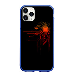 Чехол для iPhone 11 Pro Max матовый Fire IC