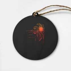 Деревянная игрушка круг Fire IC