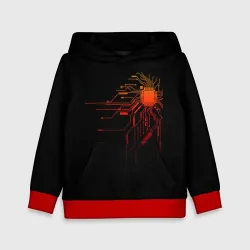 Детская толстовка 3D Fire IC