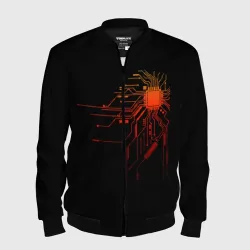 Мужской бомбер 3D Fire IC