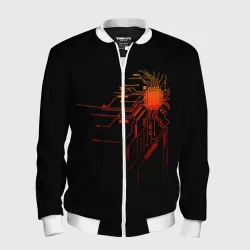 Мужской бомбер 3D Fire IC