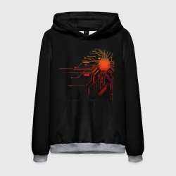 Мужская толстовка 3D Fire IC