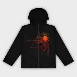 Женская ветровка 3D Fire IC