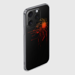 Чехол для iPhone 15 Pro силиконовый с защитой камеры Fire IC - фото 2