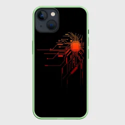 Чехол для iPhone 14 Fire IC
