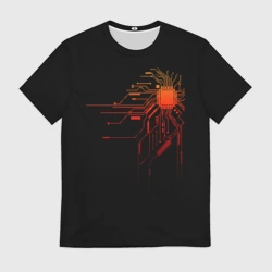 Мужская футболка 3D Fire IC