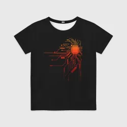 Детская футболка 3D Fire IC