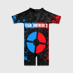 Детский купальный костюм 3D Team fortress 2 red vs blue