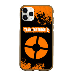 Чехол для iPhone 11 Pro Max матовый Team fortress 2