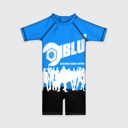 Детский купальный костюм 3D Team fortress 2 blue team