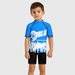 Детский купальный костюм 3D Team fortress 2 blue team - фото 2