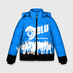 Зимняя куртка для мальчиков 3D Team fortress 2 blue team