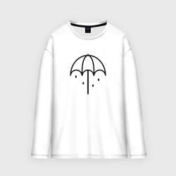 Мужской лонгслив oversize хлопок Bring Me The Horizon