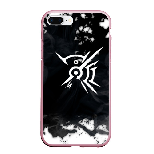 Чехол для iPhone 7Plus/8 Plus матовый Dishonored, цвет розовый
