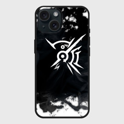 Чехол силиконовый для Apple iPhone 15 матовый Dishonored