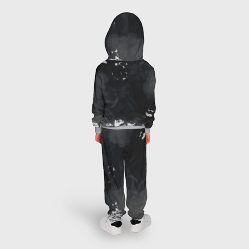 Детский костюм с толстовкой 3D Dishonored, цвет меланж - фото 4
