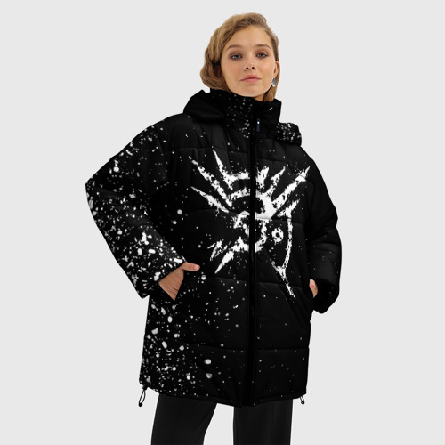 Женская зимняя куртка Oversize Dishonored, цвет черный - фото 3