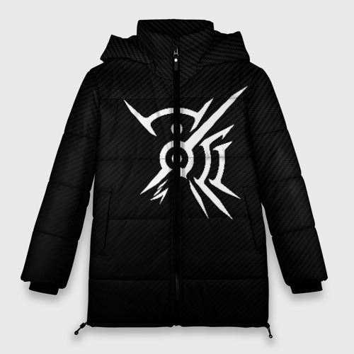 Женская зимняя куртка Oversize Dishonored Дисхоноред, цвет красный