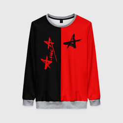 Женский свитшот 3D Алиса