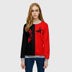 Женский свитшот 3D Алиса - фото 2