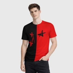 Мужская футболка 3D Алиса - фото 2