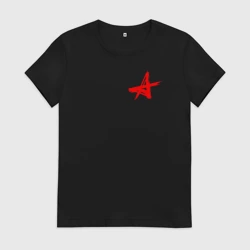 Женская футболка хлопок Алиса