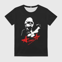 Женская футболка 3D Алиса