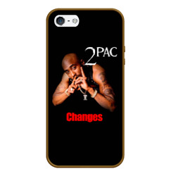 Чехол для iPhone 5/5S матовый 2pac