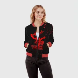 Женский бомбер 3D Алиса - фото 2