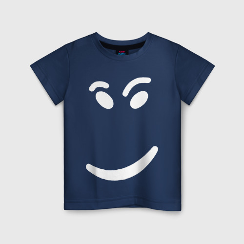 Светящаяся детская футболка с принтом Roblox check IT, вид спереди №1