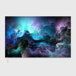 Флаг 3D Фрактальный космос