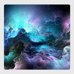 Магнитный плакат 3Х3 Фрактальный космос