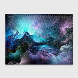 Обложка для студенческого билета Фрактальный космос