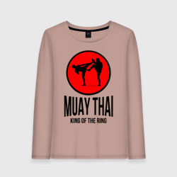 Женский лонгслив хлопок Muay thai fighters