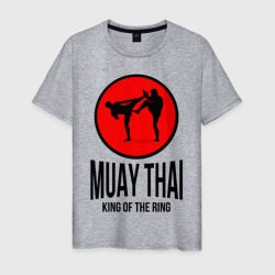 Мужская футболка хлопок Muay thai fighters