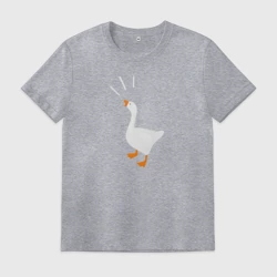 Мужская футболка хлопок Гусь кря!