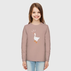 Детский лонгслив хлопок Гусь кря! - фото 2