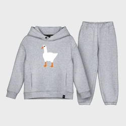 Детский костюм хлопок Oversize Крутой гусь