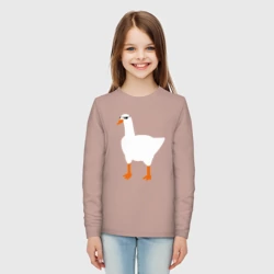 Детский лонгслив хлопок Крутой гусь - фото 2