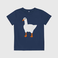 Детская футболка хлопок Крутой гусь
