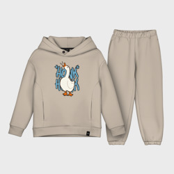 Детский костюм хлопок Oversize Кря-кря