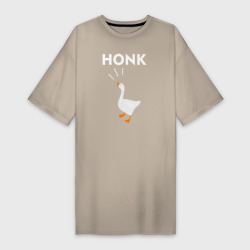 Платье-футболка хлопок Honk!