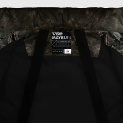 Куртка с принтом Косуха терминатора для любого человека, вид спереди №5. Цвет основы: черный
