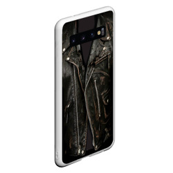 Чехол для Samsung Galaxy S10 с принтом Косуха терминатора для любого человека, вид спереди №3. Цвет основы: белый