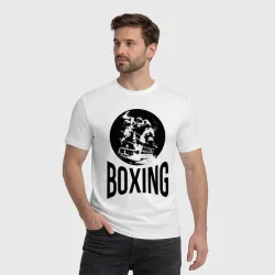 Мужская футболка хлопок Boxing двухсторонняя - фото 2