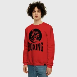 Мужской свитшот хлопок Boxing двухсторонняя - фото 2