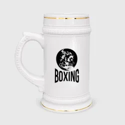 Кружка пивная Boxing двухсторонняя