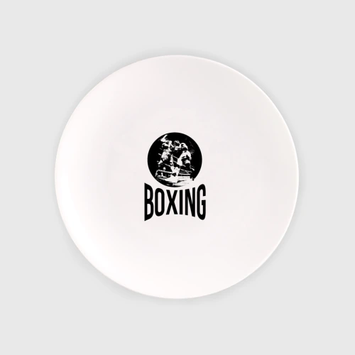 Тарелка Boxing двухсторонняя