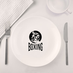 Набор: тарелка + кружка Boxing двухсторонняя - фото 2