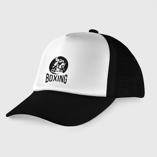 Детская кепка тракер Boxing двухсторонняя, цвет черный